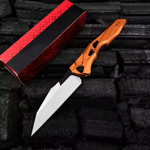 KS 7650 Launch 13 Folding Pocket Knife CPM-154 Outdoor Hiking self defense tactical knife Camping Fi