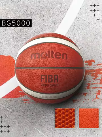 Molten BG5000 Basketball Size 7/6 Official Certification Competition Basketball Standard Ball Men's 