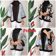 🔥 HARGA BORONG 🔥Blouse Muslimah Kimono Cardigan
