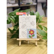 RAYA OFFER Kids Canvas Painting Set Colouring Coloring Art Craft DIY for kids