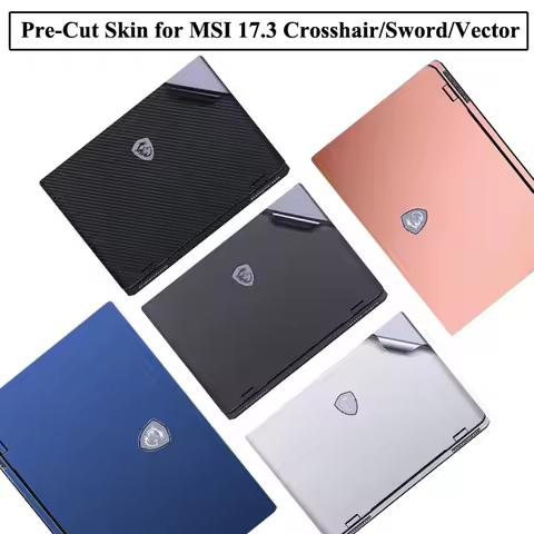 Pre-Cut Anti Scratch Vinyl Sticker Skin for MSI 17.3 inch Crosshair 17 HX D14V Sword Pulse Vector A1