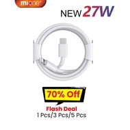 Mione 27W/60W PD USB C Cable Fast Charger  Type C To Type C Cable For Android Phone IP 12 13 16 17 P