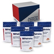 4Patriots America's Finest Mac & Cheese, Dehydrated Pasta, For Camping, Backpacking Or Emergencies, 