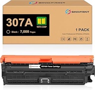 307A Toner Cartridge Black Compatible with HP 307A CE740A Toner Cartridges Use for Color Professiona