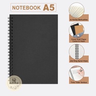 Notebook Buku Catatan Spiral A5 / Notebook Buku Tulis Harian / Notebook Aesthetic / Notebook Craft