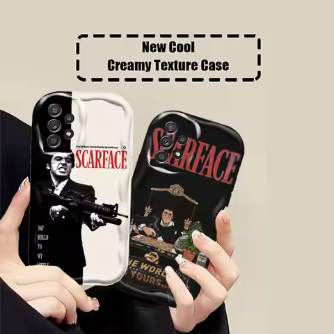 Scarface 1983 Pacino Movie Case For Samsung Galaxy A73 A72 A71 A35 A34 A33 A32 A31 A25 A24 A23 A22 A