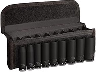 Bosch 9x PRO Impact Socket Set (69 x 35 mm, Professional Accessories Drill and Screwdriver)