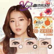 (2 PCS) Blincon DD 3 Months Lens Disposable  Cosmetic Color Contact Lenses Months Lens 2/3