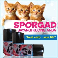 Ubat Kucing Sporgad, Ubat Sporo Kucing, Kucing Selsema, Ubat Kurap Kucing, Bisul Kucing