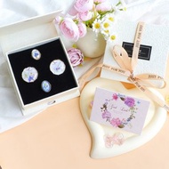 【絲巾扣禮盒】四款不同用途絲巾扣套裝 |心意禮盒包裝 | 客製化