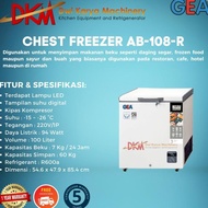 Chest Freezer GEA AB-108R -Freezer Box GEA AB 108/Freezer 100Liter Gea