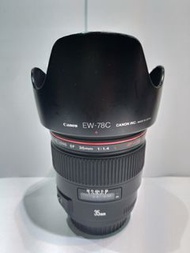 Canon EF 35mm F1.4L (9成新)(可以使用消費券)