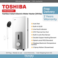 Toshiba Instant Electric Water Heater (DSK33S5SW)