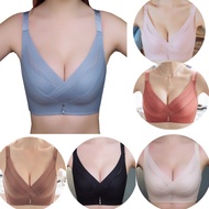 Yingbao Adjustable Bra Women Push Up Plus Size Wireless Soft Ladies Seamless Teen Girl Bras Big Size