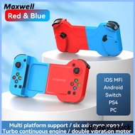 maxwell   Mobile Phone Gamepad Bluetooth-compatible 5.0 Wireless Game Controller Retractable Joystick Compatible For