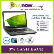 Refurbished Dell Latitude 3440 Laptop, Core i5 4th Gen / 4GB Ram / 500GB Hdd / FREE BAG / 3% CASH BA
