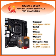 AMD RYZEN 5 5600X/ ASUS TUF GAMING B550M-PLUS WIFI II MAINBOARD