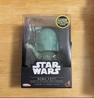 Star Wars Boba Fett Figure Hot toys cosbaby 夜光款