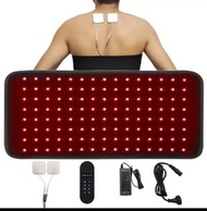 DeHabi - 電子脈衝按摩+紅光近紅外線治療帶240粒850nm 和120粒660nm FDA CE認証 有效舒緩痛症 促進血液循環 緩解痛楚繃緊