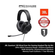 JBL Quantum 100 Wired Over-Ear Gaming Headset- Black/birthday gift/jbl