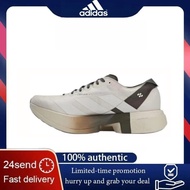 Adidas Adizero Adios Pro 4 Comfortable Racing Running Shoes Unisex White-brown