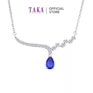 Taka Jewellery Spectra Blue Sapphire / Ruby / Emerald Diamond Necklace 18K