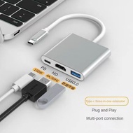Type C Hub C To HDMI-Compatible USB3.0/VGA/PD Charging Adapter USB3.1 Hub for Macbook Pro Samsung S22 S20 S10 S9 Type-c USB Hub
