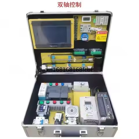 Suitable for Customized S7-200 Smart PLC Training Kit Test Practice Box Learning HMI Touch Screen Pr