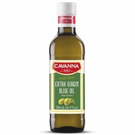 Cavanna Extra Virgin Olive Oil 100percent 500ml. oil cooking Free Shipping