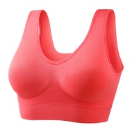 Seamless Bra Wanita Sports Bra Tanpa Kawat Tanpa Tali Jumbo Bra Push Up Tanpa Busa Kutang SP820+811