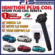 FIS Car Ignition Coil Plug Myvi D20N Bezza 1.3 Vios NSP151 Spark Koil Plug Kereta