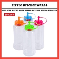Lion Star Bistro Sauce Keeper Ketchup Bottle Mayonaise Squeezer Honey Dispenser Tempat Sos Botol Kec