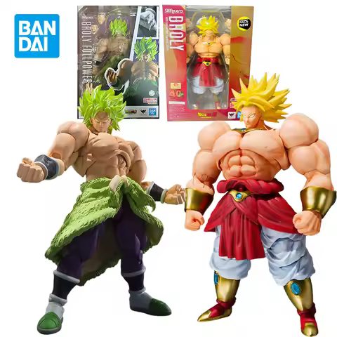 Spot SaleFiguras Acción Bandai Shf Broli Full Power, Shf Broli 40th Super Saiyan, Juguetes Anime Dra