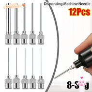 EUCALYTUSMY 12Pcs Dispensing|Needle, Blunt Tip Stainless Steel Industrial Glue Injection Needle, Dur