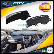 Honda City GM2 GM3 Dashboard Carpet Polyester Leather  Non-Slip Dash Mat Sun Shade 2008 - 2013 TMO 5