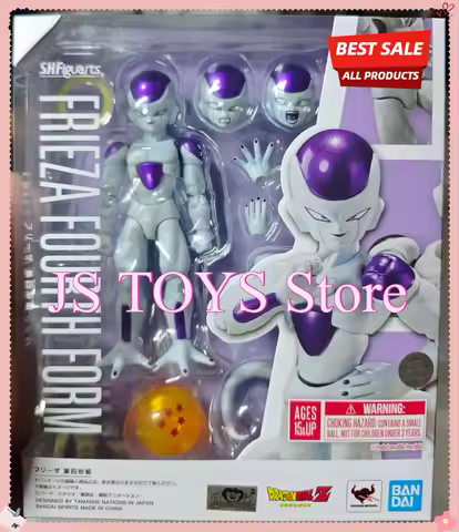Bandai Dragon Ball Z S.H.Figuarts SHF Dragon Ball Z Frieza Fourth Form Model Toys