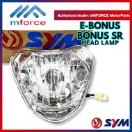 SYM E-BONUS 110 BONUS 110 SR HEAD LAMP LAMPU DEPAN HEAD LIGHT 33100-SAF-0001 ORIGINAL SYM