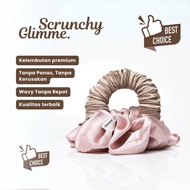 Glimme Jumbo Heatless Hair Curler Scrunchie – Heatless Hair Curler