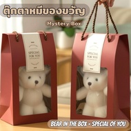 Mystery Box Red Teddy Bear Gift White "Special For You A Special To Someone You. ️