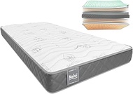 ZZ DON DESCANSO Mulhacen Mattress for Trundle Bed, Polyurethane, Grey, 75 x 190 cm