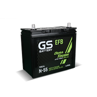 Gs N55 EFB รุ่นใหม่ล่าสุด 70B24L 55แอมป์ Maintenance Freeพร้อมใช้ Mazda2 สกายแอกทีฟ(GASOLINE), SWIFT