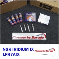 NGK LFR7AIX IRIDIUM IX SPARK PLUG SETS 4 PCS 100% GENUINE ORIGINAL (NGK DEALER MALAYSIA)
