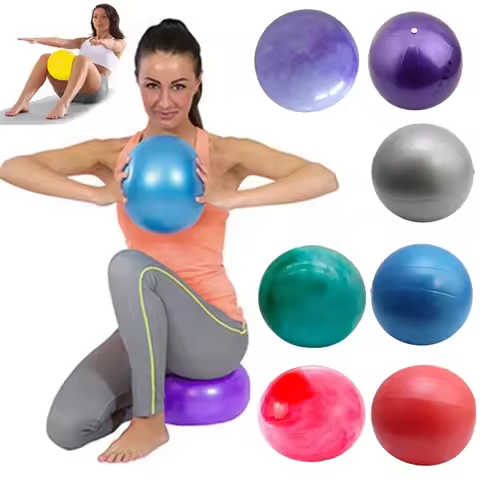 New 25cm Yoga Ball Exercise Gymnastic Fitness Pilates Ball Balance Exercise Gym Fitness Yoga Core Ba