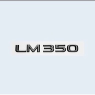 LEXUS ALPHARD VELLFIRE DISPLACEMENT CAR LOGO LM350 LM 350