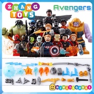 Hulk Thanos Outtrider Puzzle Toy - Thor - Strange Shuri Star-lord - Ebony Maw - Corvus Glaive Minifigures SY1060
