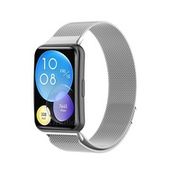 สายนาฬิกาโลหะสำหรับนาฬิกา Huawei Fit 2สายสแตนเลสสร้อยข้อมือคลาสสิก Huawei Fit2 Smartwatch Band อุปกรณ์เสริม