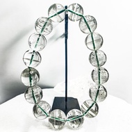 【翠幽幻景】天然高品千層 翠綠幽靈水晶手鍊手串 / 一物一拍