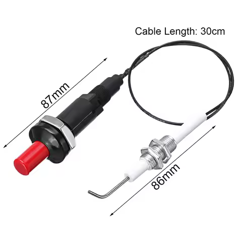 1PC Piezo Spark Igniter Push Button for Gas Grill BBQ Stove Lighter Spark Ignition Tool for Fireplac