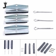 JK 3Pcs 1-1/8" 2" 3" 4" Engine Cylinder Hone Shaft Replacement Stones Honing Tool