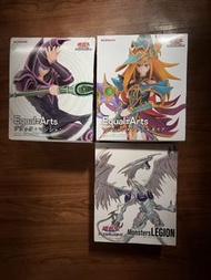 Konami Equal-Arts Monster Legion 遊戲王figure 黑魔導 魔導女武神 星塵龍